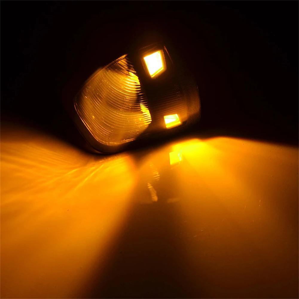 Side Mirror Lights Turn Signal Smoked Amber LED For Dodge Ram 1500 2500 3500 etc