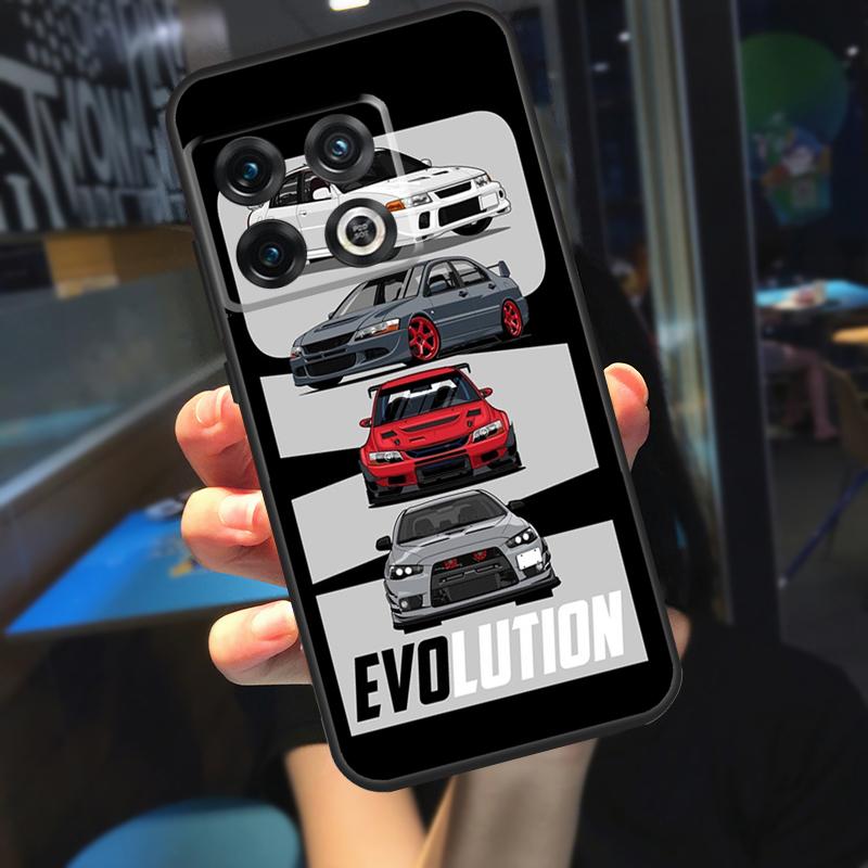 JDM Car Evo For OnePlus 9 10 Pro Ace 9RT 10T 8T Phone Case For OnePlus Nord 2T N10 N20 N300 CE 2 Lite