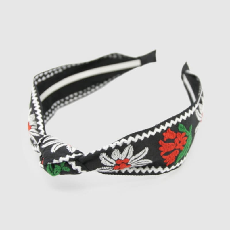 LALA Flower Hairband - Red