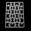 Puzzle Metal Cutting Dies Stencil DIY Scrapbooking Album Paper Card Template Mold Embossing Decoration