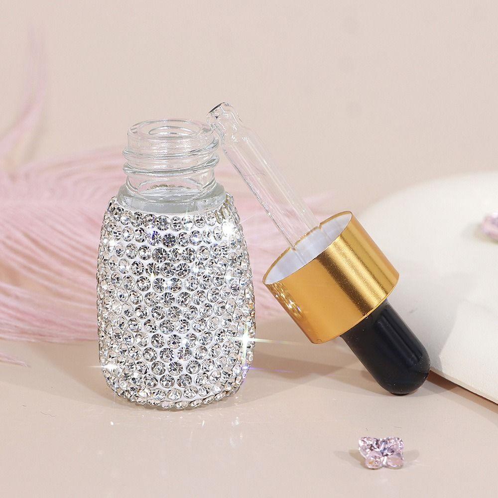 Sparkling Essential Oil Dropper Bottle Rhinestone Perfume Container  Perfume Dispenser Tools