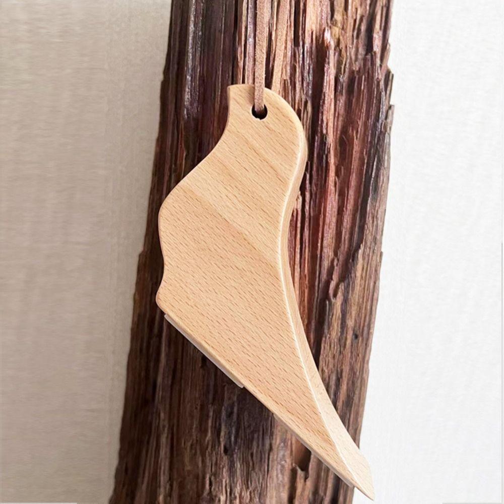 Door Buckle Door Holder Wooden Bird Door Stopper Door Wedge Door Rear Retainer Door Suction Windproof Safety Wall Protector Home