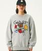 GRAVER [Unisex] Graphic Sketch Sweatshirt_Gray