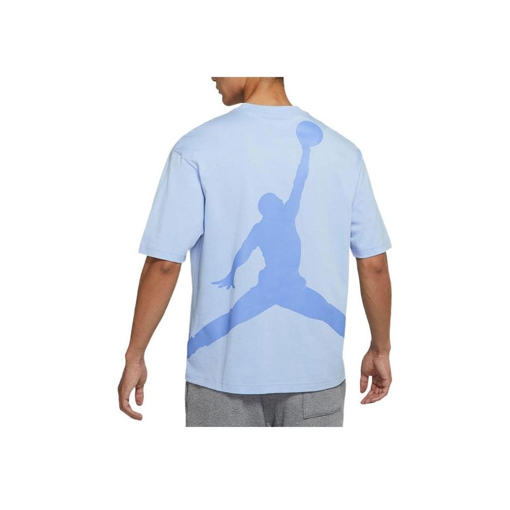 Jordan Casual Breathable Short Sleeve T-Shirt Men Tops Blue DR9621-468