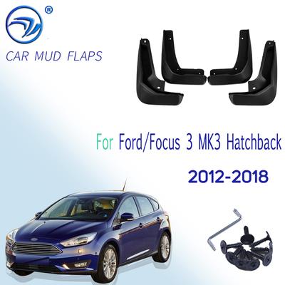 Car Mud Flaps Mudguards Mudflaps Splash Guards For Fender Accessories For Ford / Focus 3 MK3 Hatchback