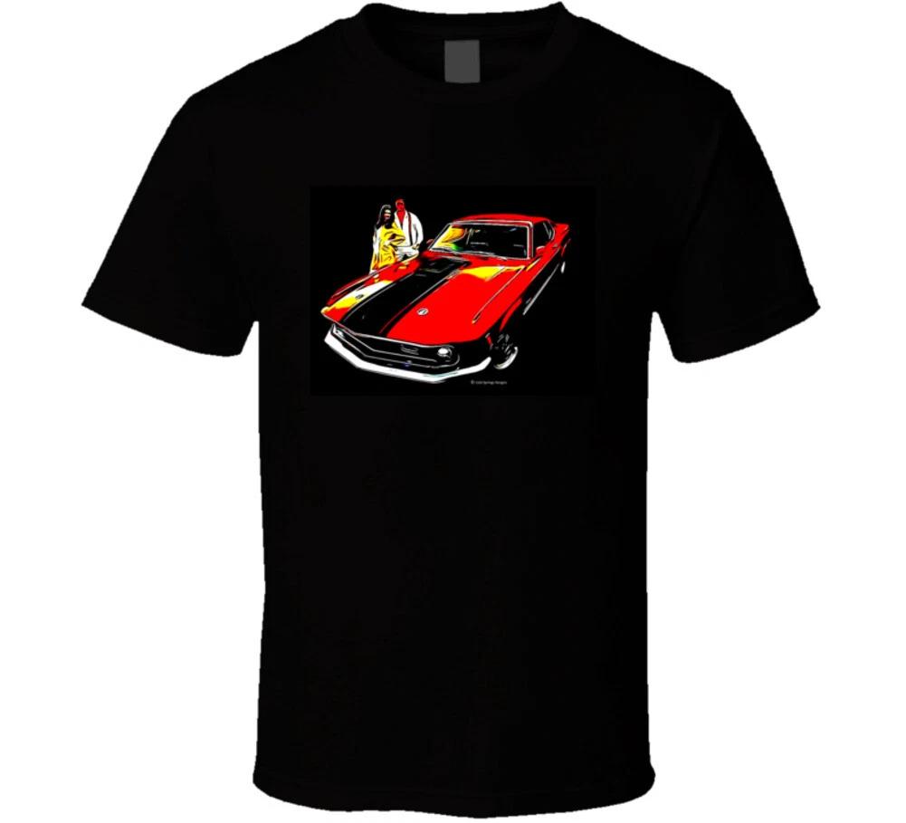 1970 Mustang Mach1 Fastback Muscle Car Gift T Shirt L