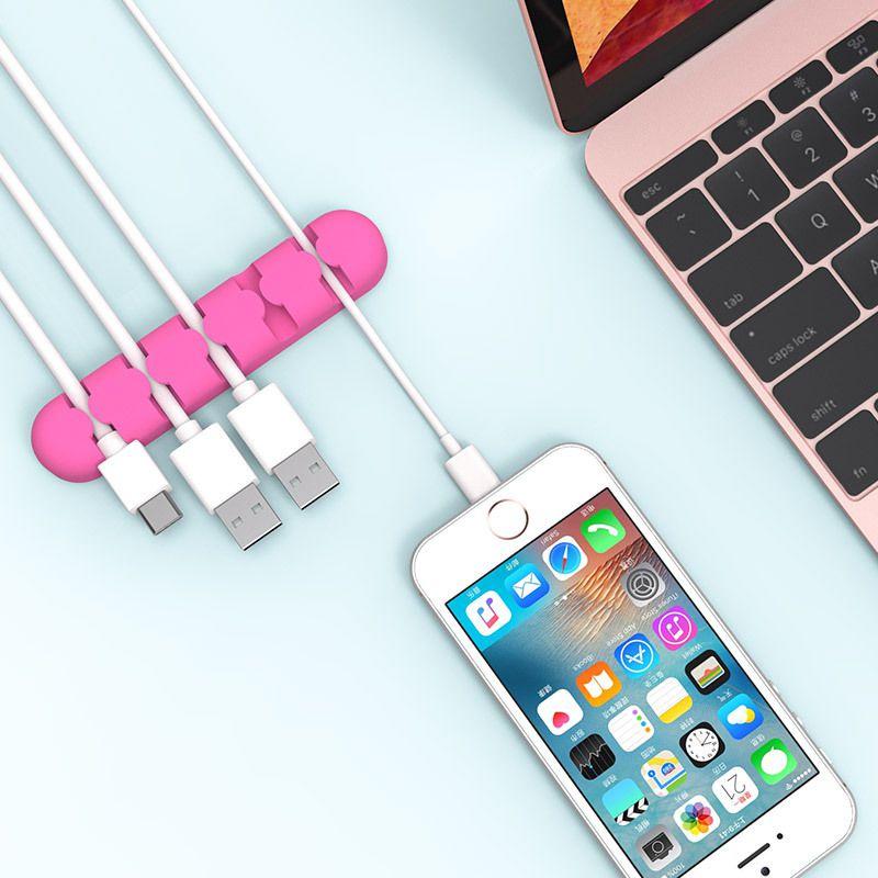 Premium Quality Cable Cord Clips Wire Desktop Organizer For Effortless Management And Clutter-free Spaces