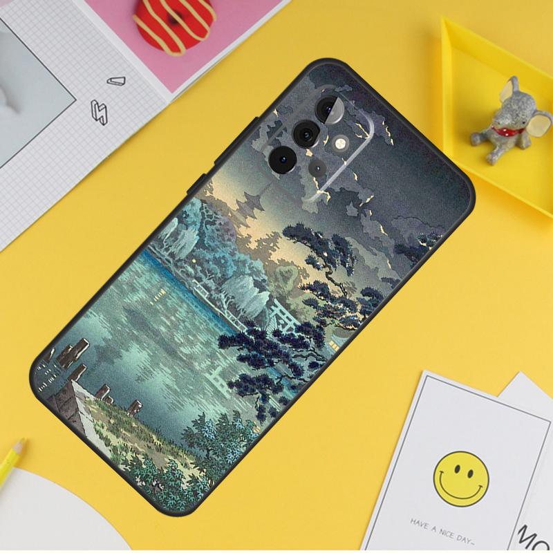 Ukiyo-e Japanese Style Art Case For Samsung Galaxy A16 A26 A36 A56 A06 A55 A35 A15 A53 A32 A52 A33 A13 A14 A34 A54 A17