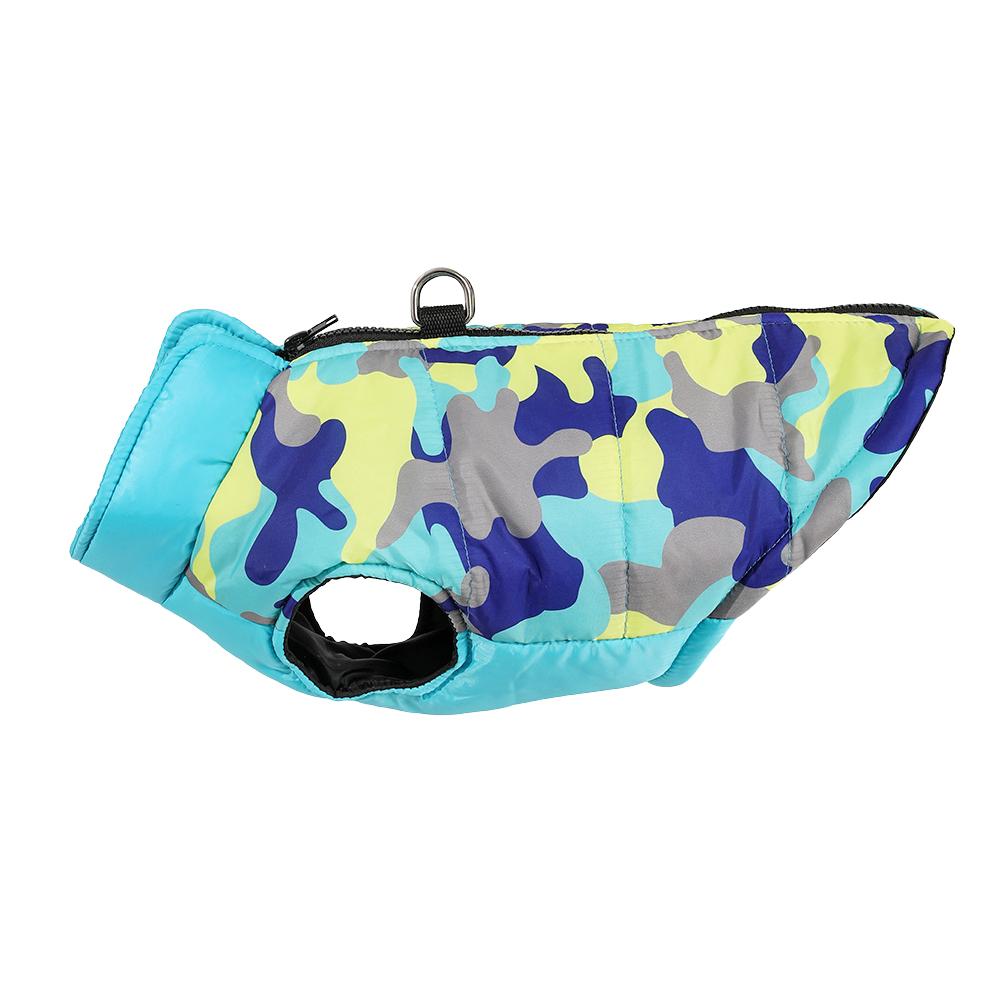 Warm Dog Camouflage Clothes For Small Medium Dogs Windproof With D-ring Puppy Jacket Chihuahua Yorkshire Teddy Corgi Pet Coat