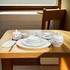Luxury Gold Rim Bone China Tableware Set - Elegant Ceramic Plates, Bowls, and Dishes for Hotels or Home Use