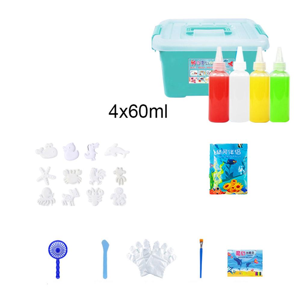 Children's Ocean DIY Colloid Toys Children's Solution Toys Diy Set Children's Ocean Enlightenment Toys Children's Educational Toys 60ml