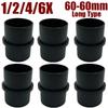 1/2/4/6X 60mm/2.36" Car Air Diesel Parking Duct Ducting Heater Pipe Air Vent Outlet Joiner Connector For Webasto Eberspaecher