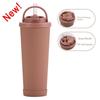 2024 New Model 830ml Large Capacity Thermos Cup with Convenient Handle, Dual Drinking Cup, Large Hole Straw Cup
