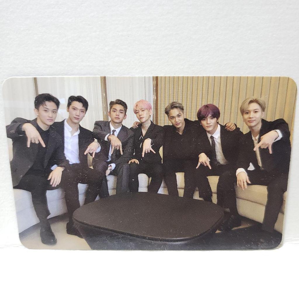 [USED] Super Rare SuperM Baekhyun Ver. All Trading Cards Included EXO NCT