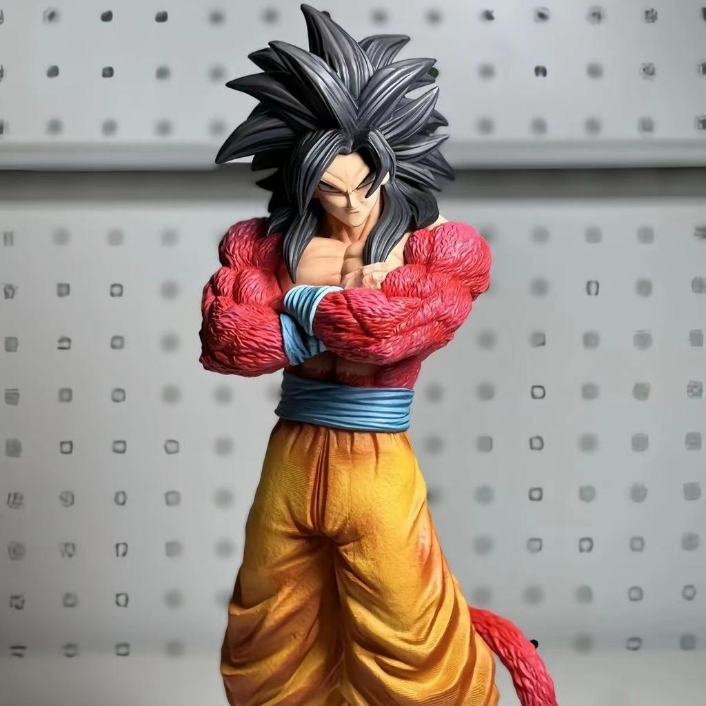 Anime Drogan Boll Ssj4 Gocool Figure Son Gocool Super Saiyan Action Figures 34cm Pvc Statue Collection Model Toys Gifts