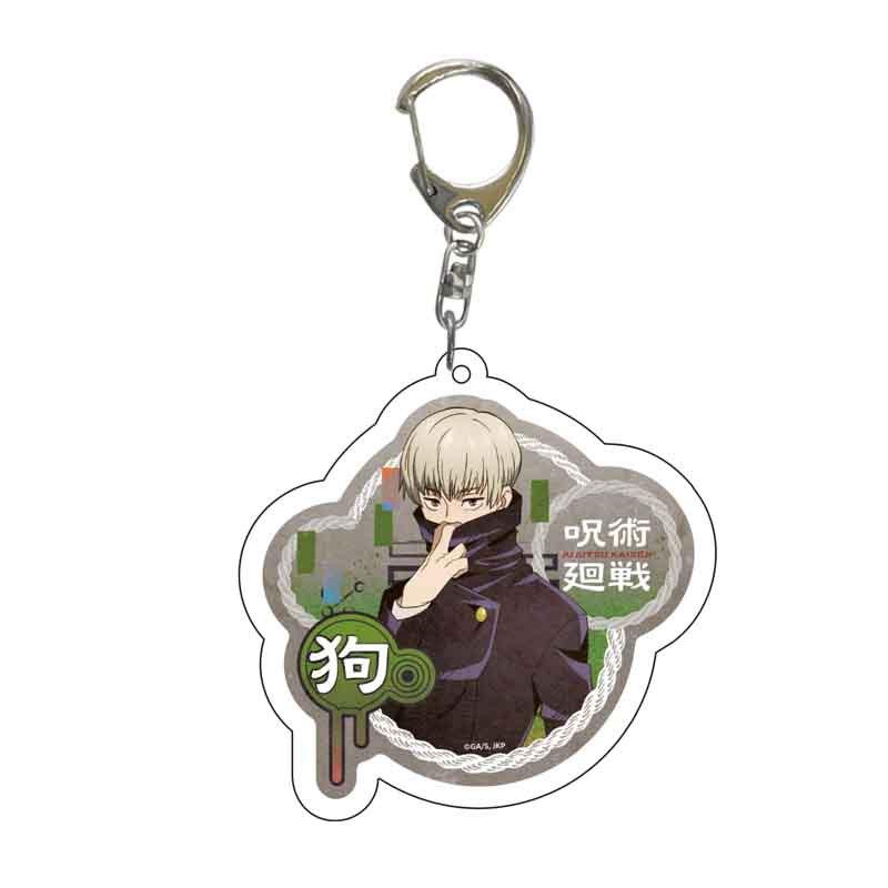 Jujutsu Kaisen Anime Keychain Itadori Yuji Gojo Satoru Cartoon Acrylic Bag Keyring Pendant Cos Accessory