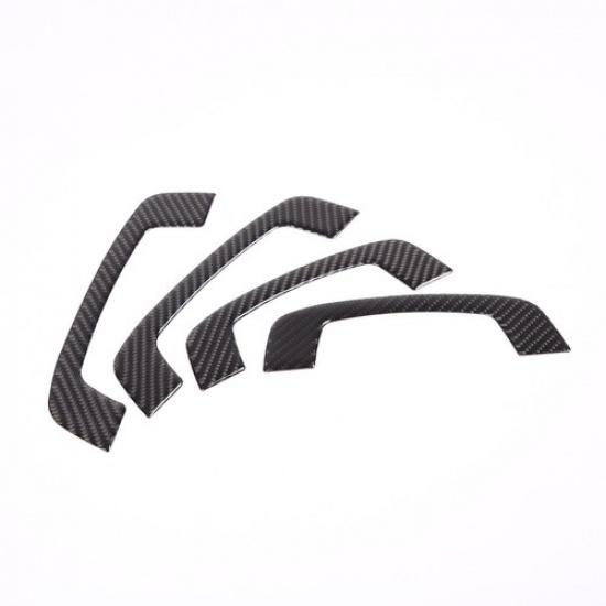 Carbon Fiber Interior Roof Handle Sticker For BMW 5 Series G60 I5 2024+