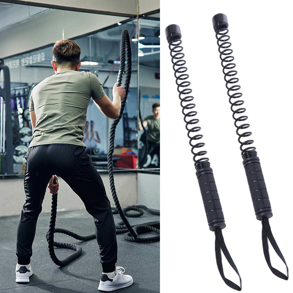 1 pair Replacement Spring Cordless Battle Rope Rebound Arm Strength Rope  Home Fitness