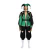 Halloween Clown Costume Set Pierrot Harlequin Circus Cosplay Outfit Role Play