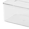 Clear Tissue Box Multi Functional Rectangle Decorative Space Saving Transparent Napkin Storage Dispenser