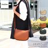 Andshin Shoulder Bag for and Large A0008 [ANDSHIN] Women, Small, Lightweight, Size, (brown)