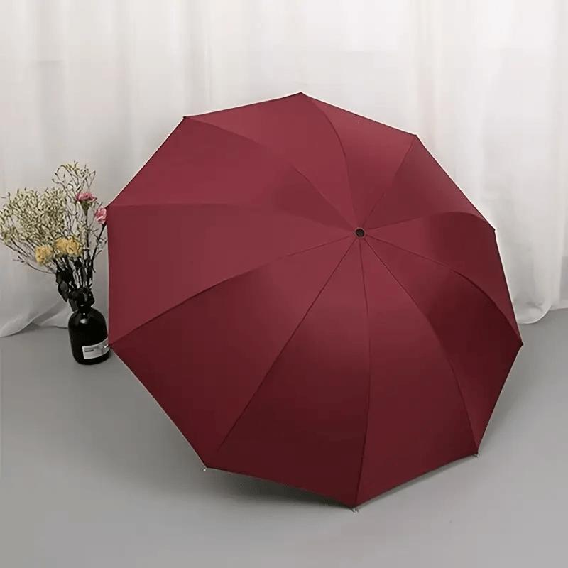 130CM Super Large Folding Umbrella Rain Women Windproof Sunny And Rainy Paraguas Male Double Whole Family Umbrellas