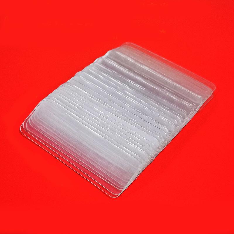 60Pcs/Box Double Sided Stickers Tape Transparent Non-marking Strong Adhesion Tapes Easy To Cut High-adhesive Double Faced Tapes