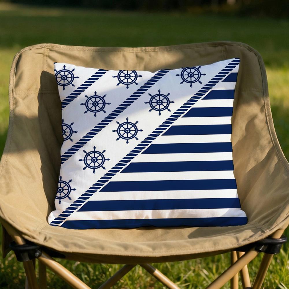 Oocean sailor Cushion Cover Soft Reversible  Durable Pillow Cover  MultiScene Use for Home  Car Daily Comfort