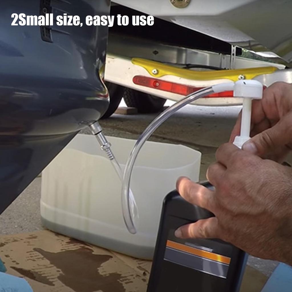 Ekstraktor Pompy Zębatej Niskiego Ciśnienia - Ręczna Pompa do Transferu Płynów, Przenośna Pompa Zębata | Morska