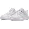 Nike Court Borough Low Top Skateboard Shoes White Green Kids' DV5457-138