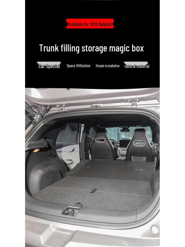 BYD Dolphin Trunk Organizer: Storage Box Cover Tray