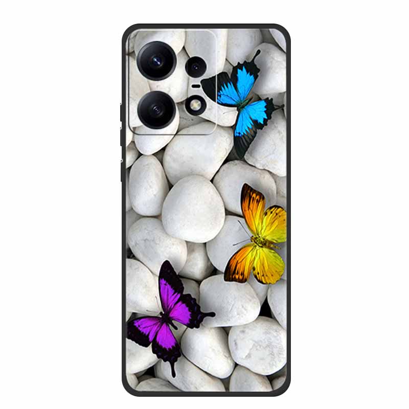 For Moto Edge 50 Pro Case Animals Soft Silicone TPU Phone Cases Back Cover For Motorola Edge 50 Pro 5G Wolf Protector Cool funda