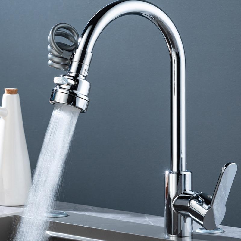 3/2 Modes Faucet Extender with Stretchable Hose Bathroom Sink Sprayer Faucet Kitchen Attachment Faucet Extender Aerator