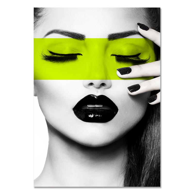 Nowoczesna moda Wall Art kobieta Home Decor czarny abstrakcyjny piękny motyl obraz na płótnie drukuje zdjęcia na plakat do salonu