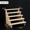 Solid Wood Display Rack for Action Figures, Collectibles, and Succulents