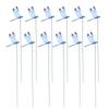 Insect Simulation Poles, 3d Garden Decorations, Insect-repellent Garden Decorations, Courtyard Decorations (12 Pieces/set)