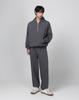 WORK ON BODY OFF Solid Cotton Jogger Pants [Dark Gray]