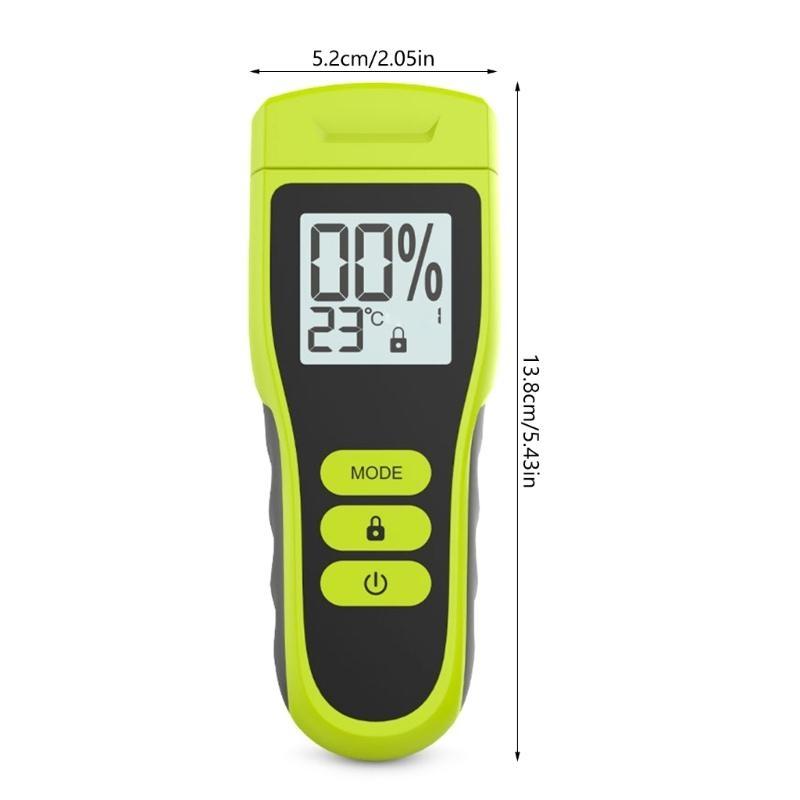 Pin Type Moisture Meter for NonDestructive Moisture Detection in and Masonry Dampness Inspection