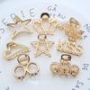INS Minimalist Metal Claw Hairpin: Small & Medium Retro Hair Clip for European & American Styles, Korean Headwear