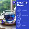 BLUE TEA - Butterfly Pea Flower Tea - 25 Tea Bags - Plant Based | Weight Management | Aparajita - Shankhpushpi | Caffeine Free - Herbal Tea