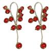 Silver‑Needle Diamond‑Ball Pearl‑Fringed Women Earrings, French Retro Light‑Luxury High‑Sense Temperament Ear Jewelry