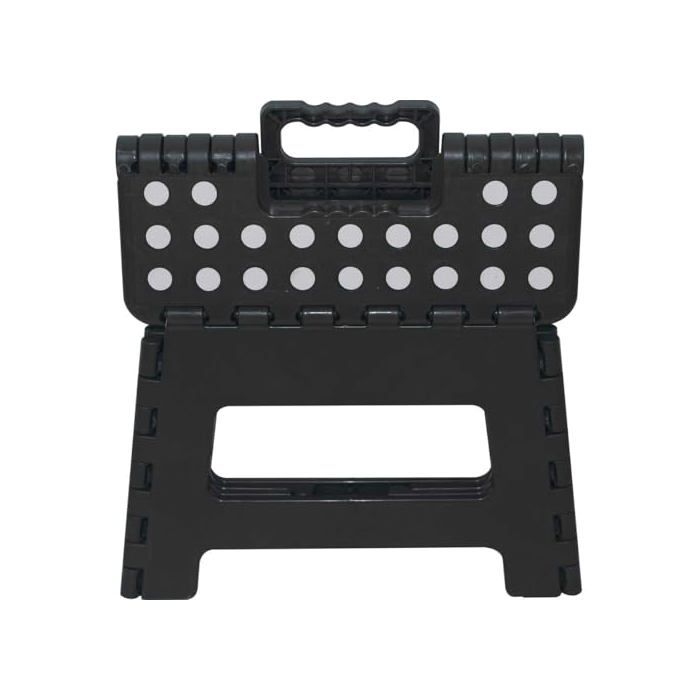 Tabouret pliable en plastique - MARBUENO SUMMER - 31,5x25x22 cm - Charge maximale 150 kg - Antidérapant - Facile à plier