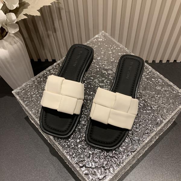 Fashion Shoes Woman's Slippers Shale Female Beach Slides 2025 Sabot Flat Summer Slippers Women Summer Shoes Shale Female Beach Slides Pa