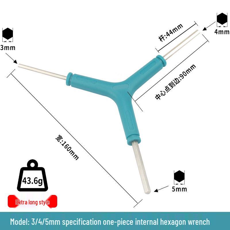 Y-Shape Hex Wrench & Screwdriver for Bike and AC Repair