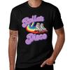 Cool Roller Disco Retro Party 70s And 80s Tshirt Plus Size Gym Sports Tshirt