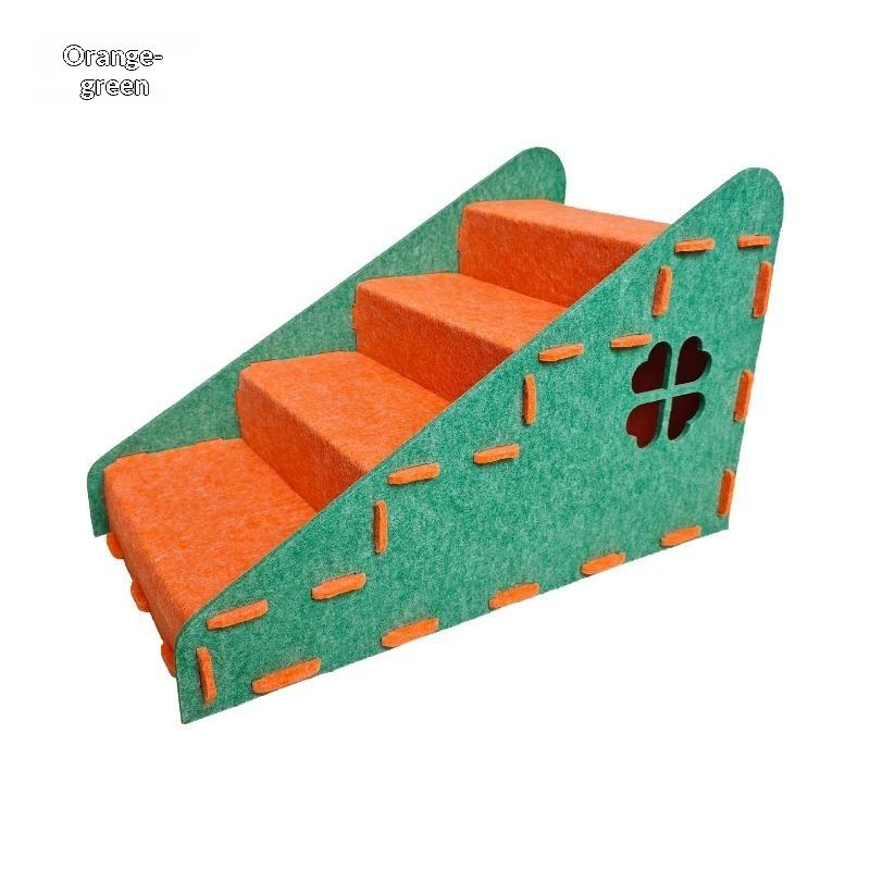 Sturdy Non-Slip Pet Steps Ramp for Dogs Cats, Multifunctional Lightweight Climbing Ladder for Bed Sofa Car Home Use