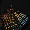 Men T Shirt Just A Proud DJ Cotton Y2K Graphic Customized Unisex Clothes T Shirts
