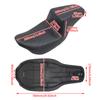 Motorcycle Two-Up Driver Passenger Seat Front Rear Cushion For Harley Touring Street Electra Glide Ultra Road Glide FLHR 2009-23