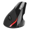 Vertical Mouse Black Wireless Office Gaming Rechargeable Computer Accessories HH‑111