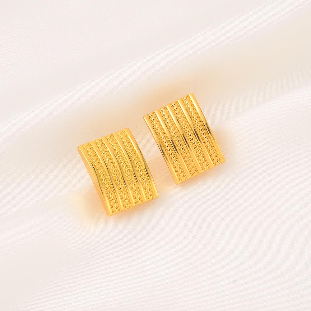 3 Styles Chain Ethiopian Zircon Set Gold Color Eritrea Ethnic Style Habesha Pendant Earrings Ring